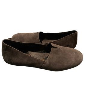 Born Women's Brown Suede Flats